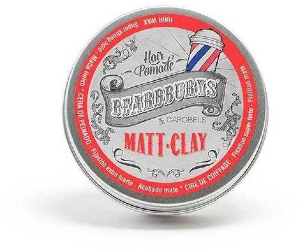 Beardburys Matt Clay plaukų formavimo pomada, 100 ml