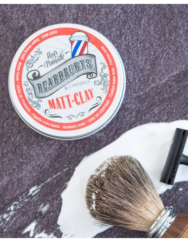 Beardburys Matt Clay plaukų formavimo pomada, 100 ml