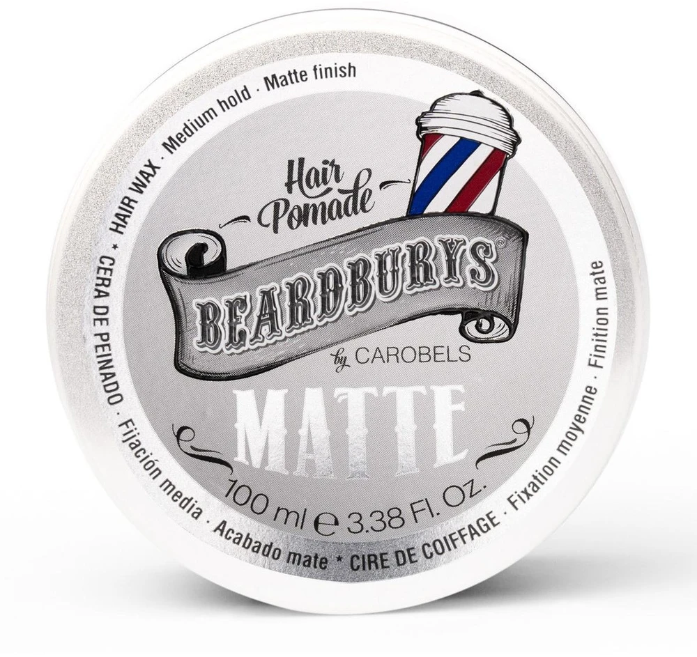 Beardburys Matte matinio efekto plaukų pomada, 100 ml