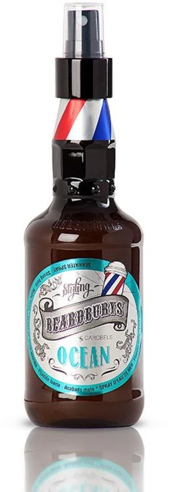 Beardburys Ocean Sea Purškiklis Jūros druska plaukų formavimui, 250 ml
