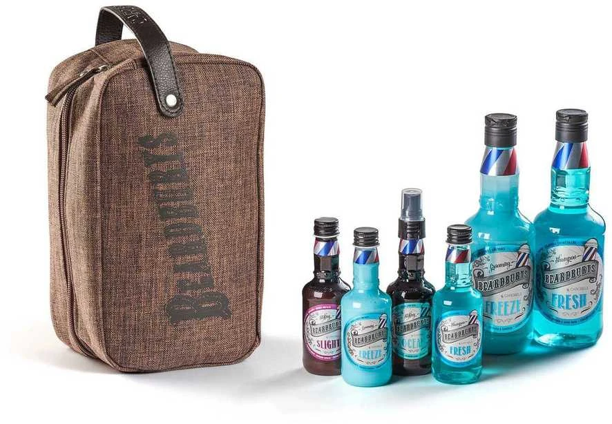 Beardburys Pack Fresh-Freeze plaukų priežiūros rinkinys vyrams