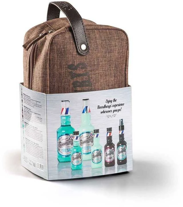 Beardburys Pack Fresh-Freeze plaukų priežiūros rinkinys vyrams