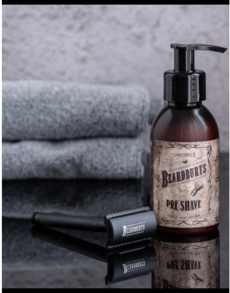 Beardburys Pre-shave kremas prieš skutimąsi, 150 ml