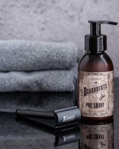 Beardburys Pre-shave kremas prieš skutimąsi, 150 ml