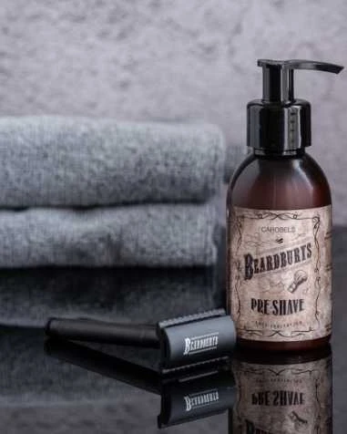 Beardburys Pre-shave kremas prieš skutimąsi, 150 ml