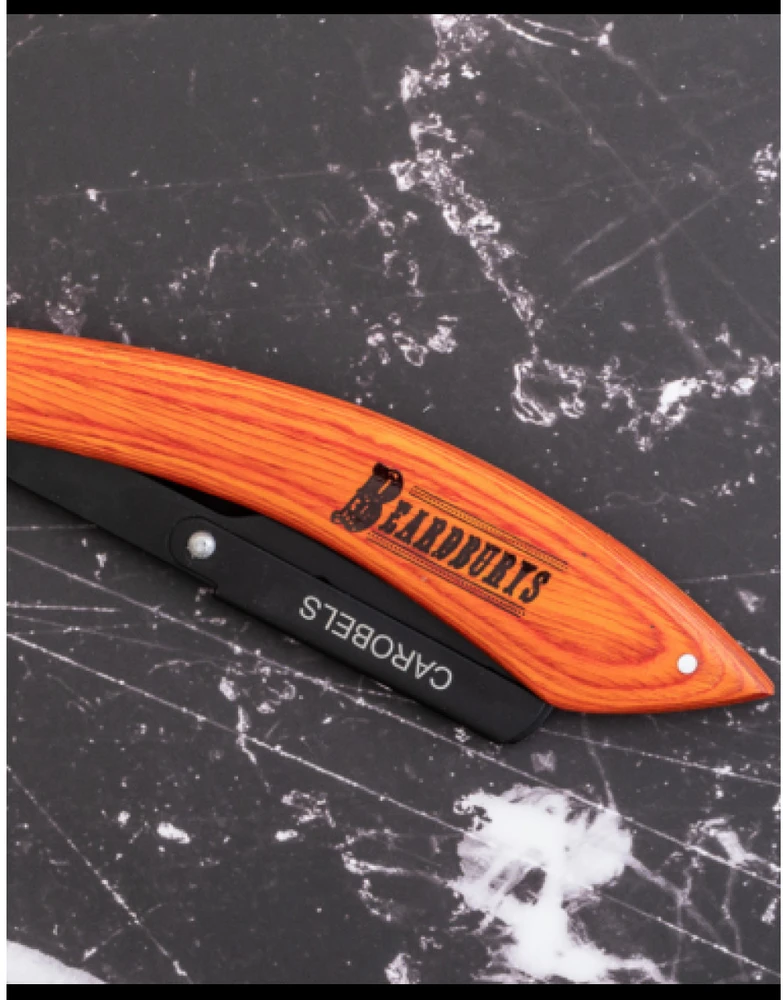 Beardburys Razor Deluxe Edition nerūdijančio plieno skustuvas