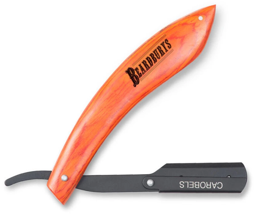 Beardburys Razor Deluxe Edition nerūdijančio plieno skustuvas