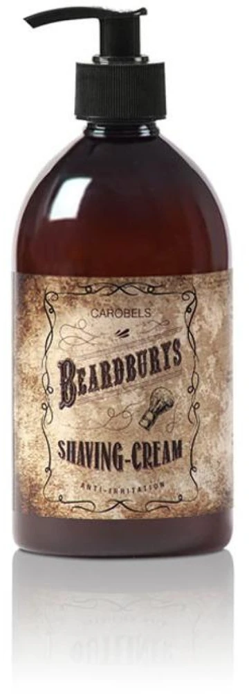 Beardburys Shaving Kreminis skutimosi kremas, 500 ml