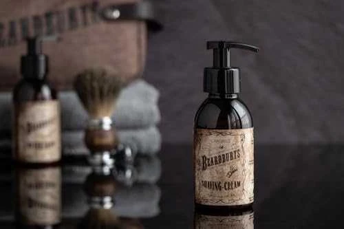 Beardburys Shaving Kreminis skutimosi kremas, 150 ml