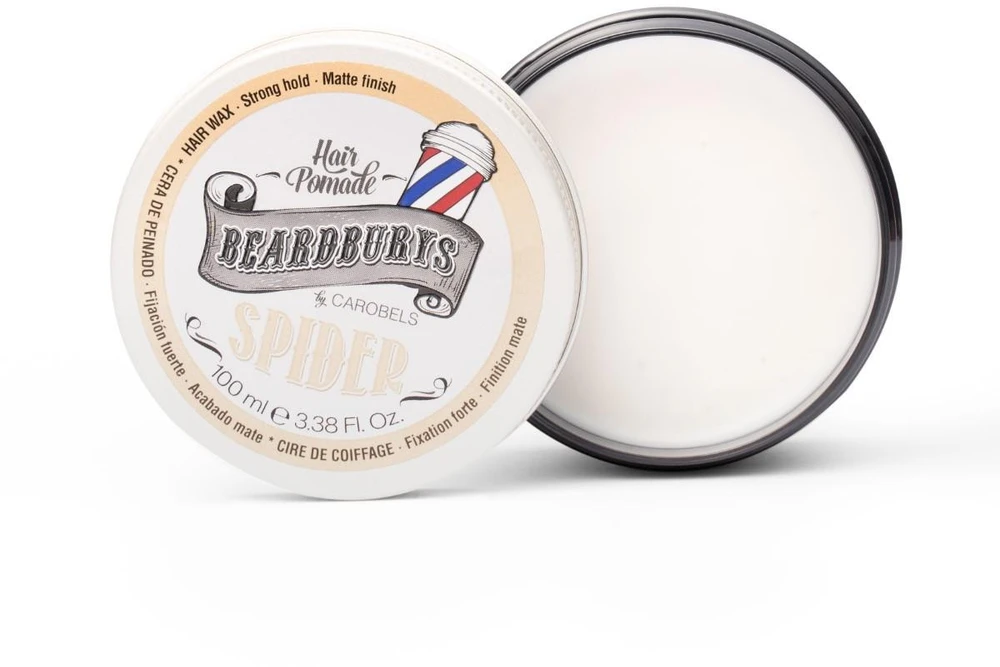 Beardburys Spider stiprios fiksacijos pomada, 100 ml