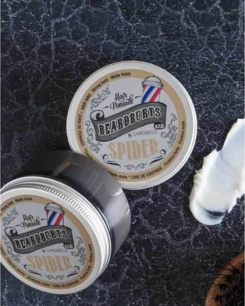 Beardburys Spider stiprios fiksacijos pomada, 100 ml