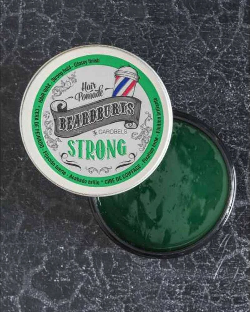 Beardburys Strong stipriai fiksuojanti vandens pagrindo pomada, 100 ml