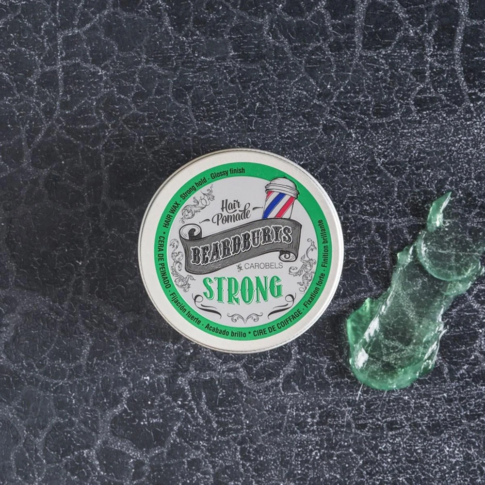 Beardburys Strong stipriai fiksuojanti vandens pagrindo pomada, 100 ml