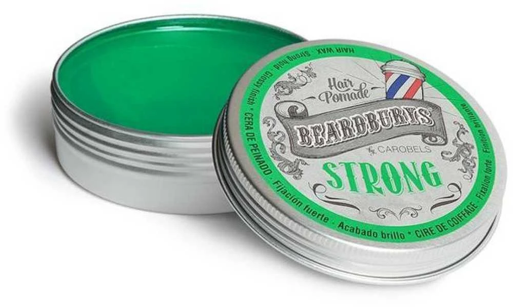 Beardburys Strong stipriai fiksuojanti vandens pagrindo pomada, 100 ml
