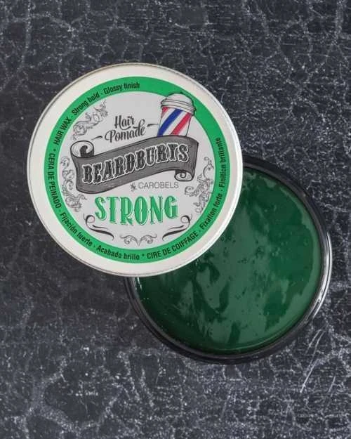 Beardburys Strong stipriai fiksuojanti vandens pagrindo pomada, 100 ml