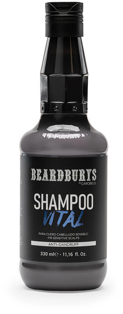 Beardburys Vital plaukų šampūnas nuo pleiskanų, 330 ml