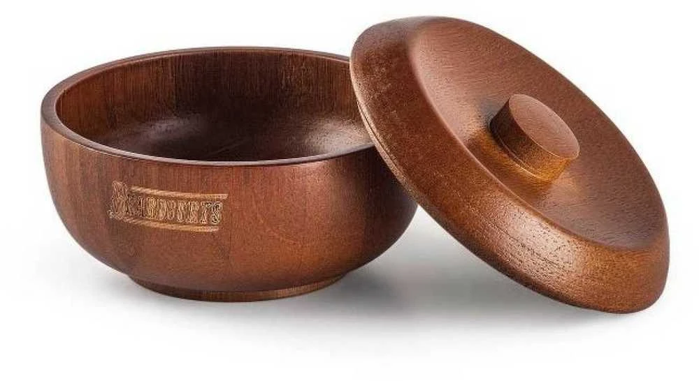 Beardburys Wooden Bowl natūralaus medžio skutimosi dubuo