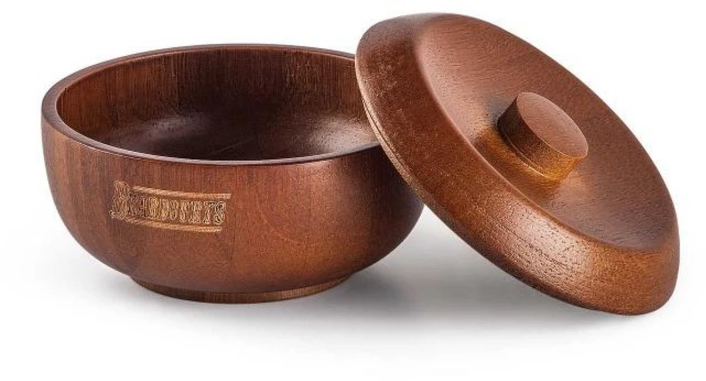 Beardburys Wooden Bowl natūralaus medžio skutimosi dubuo
