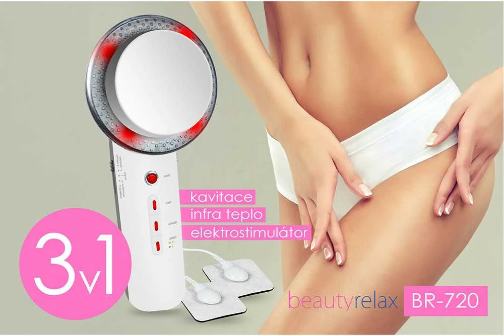 BeautyRelax Ultragarsinė kavitacija "3-in-1" BR-720