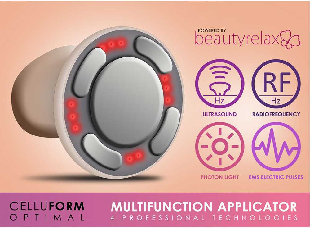„BeautyRelax Beauty Relax Celluform Optimal“ estetinis prietaisas