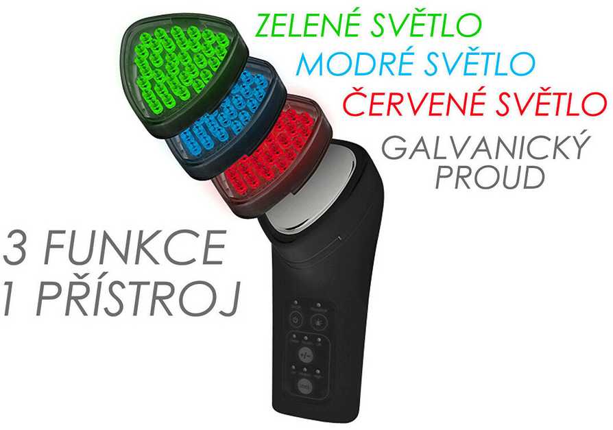 „BeautyRelax“ galvaninis odos lygintuvas su fotonų terapija BR-1150