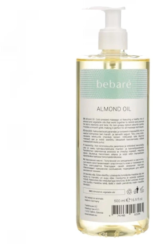 Bebaré Almond Oil migdolų aliejus, 1000 ml