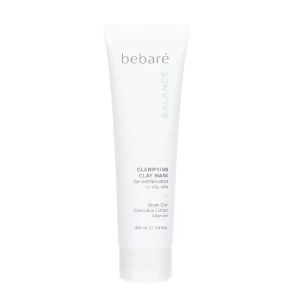 Bebaré Balance Gaivinantis Clay Mask valomoji molio kaukė, 100 ml