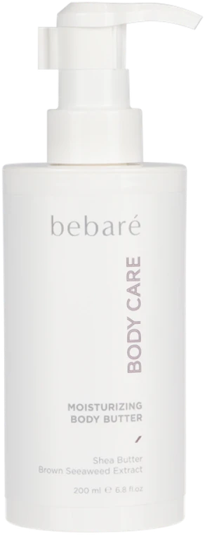 Bebaré Body Care Moisturizing Body Butter maitinamasis kūno sviestas, 200 ml