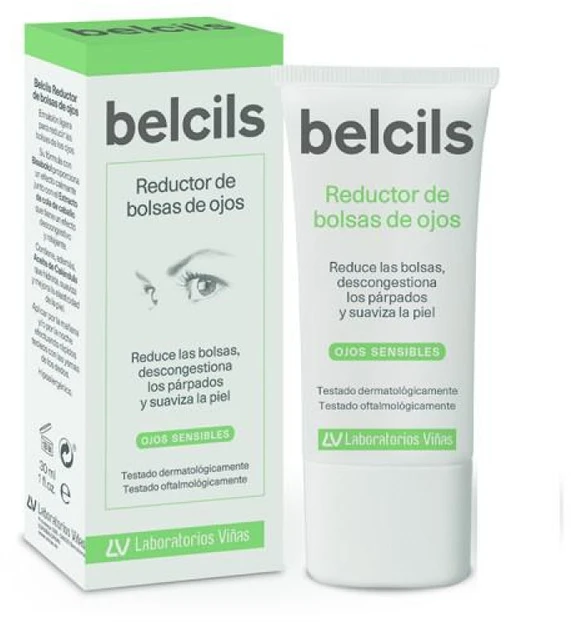 "Belcils" akių maišelių mažinimo priemonė 30ml