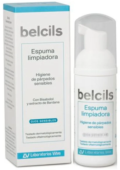 "Belcils" akių vokų valymo putos 50ml