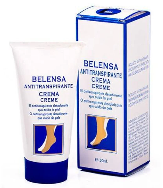 Belensa Antiperspirantinis kojų kremas 50ml