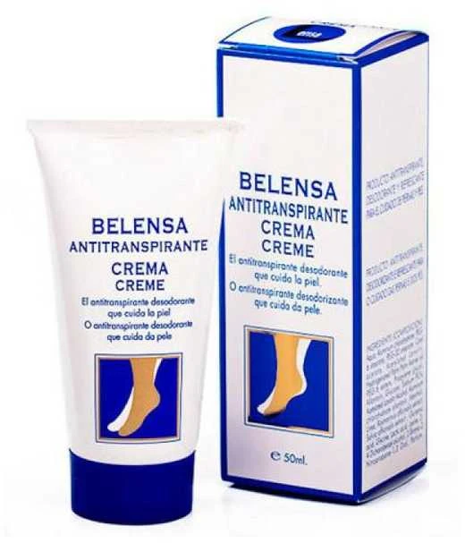 Belensa Antiperspirantinis kojų kremas 50ml