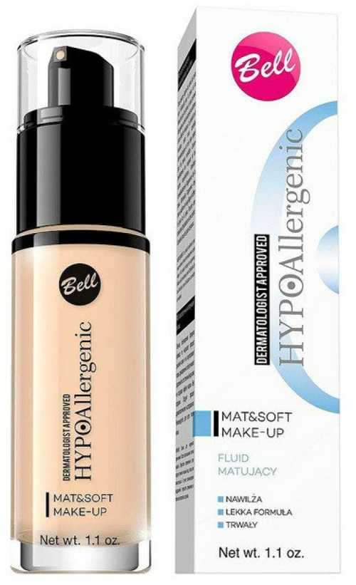 Bell HypoAllergenic Mat&Soft MakeUp 02 Natural, 30 g