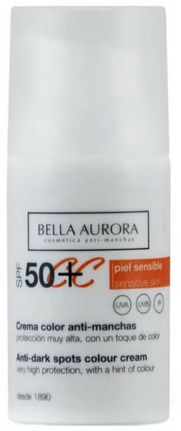 "Bella Aurora" kremas nuo pigmentinių dėmių Spf50+ 30ml