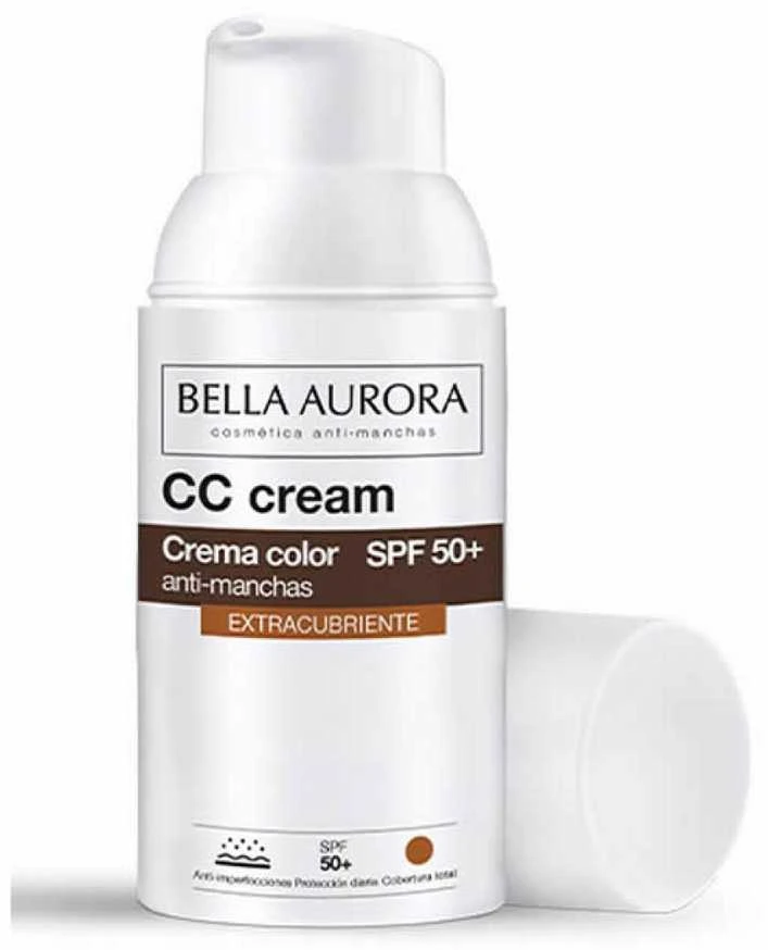 Bella Aurora Cc Kreminis Sp50+ CC veido kremas 30ml