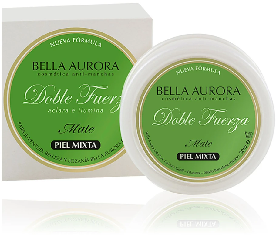 "Bella Aurora Double Force" kremas nuo dėmių matinis mišrios odos 30ml