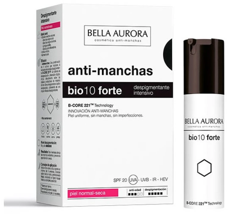 "Bella Aurora" intensyvi depigmentuojanti priemonė "Bio10 Forte" 30ml