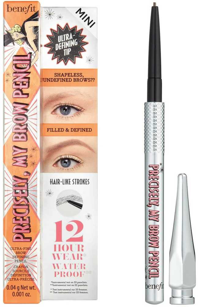 Benefit Precisely My Brow Pieštukas Ultra-Fine antakių pieštukas, atspalvis: 3.75 - Warm Medium Brown, 0.08 g
