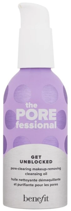 Benefit The POREfessional Get Unblocked Cleansing Oil makiažo valomasis aliejus, 147 ml