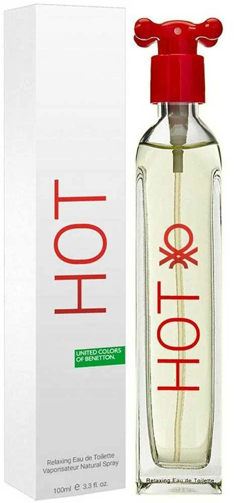 Benetton Hot EDT tualetinis vanduo moterims, 100 ml