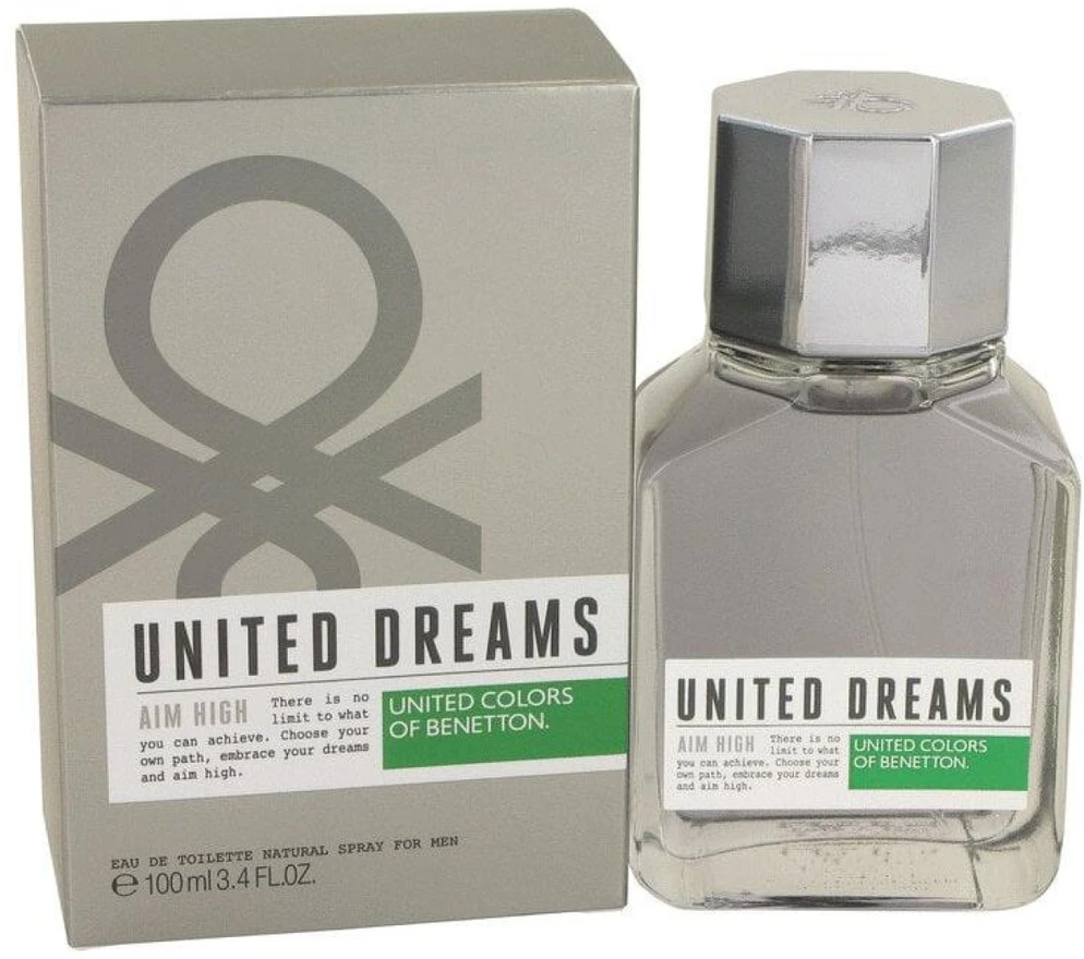 Benetton United Dreams Aim High EDT tualetinis vanduo vyrams, 100 ml