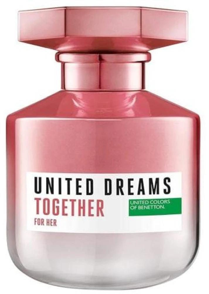 Benetton United Dreams Together For Her EDT tualetinis vanduo moterims, 80 ml