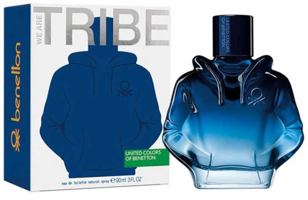 Benetton We Are Tribe EDT tualetinis vanduo vyrams, 90 ml