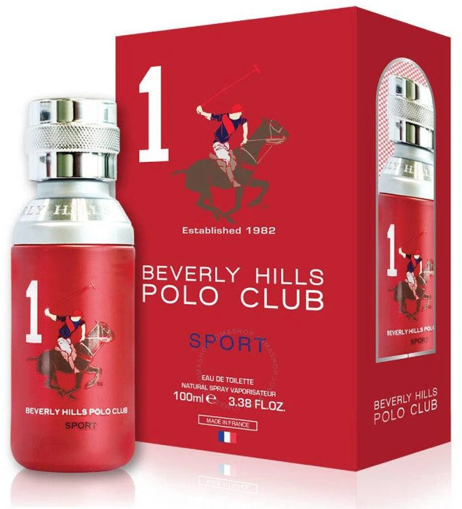 Beverly Hills Polo Club 1 Sport EDT tualetinis vanduo vyrams, 100 ml
