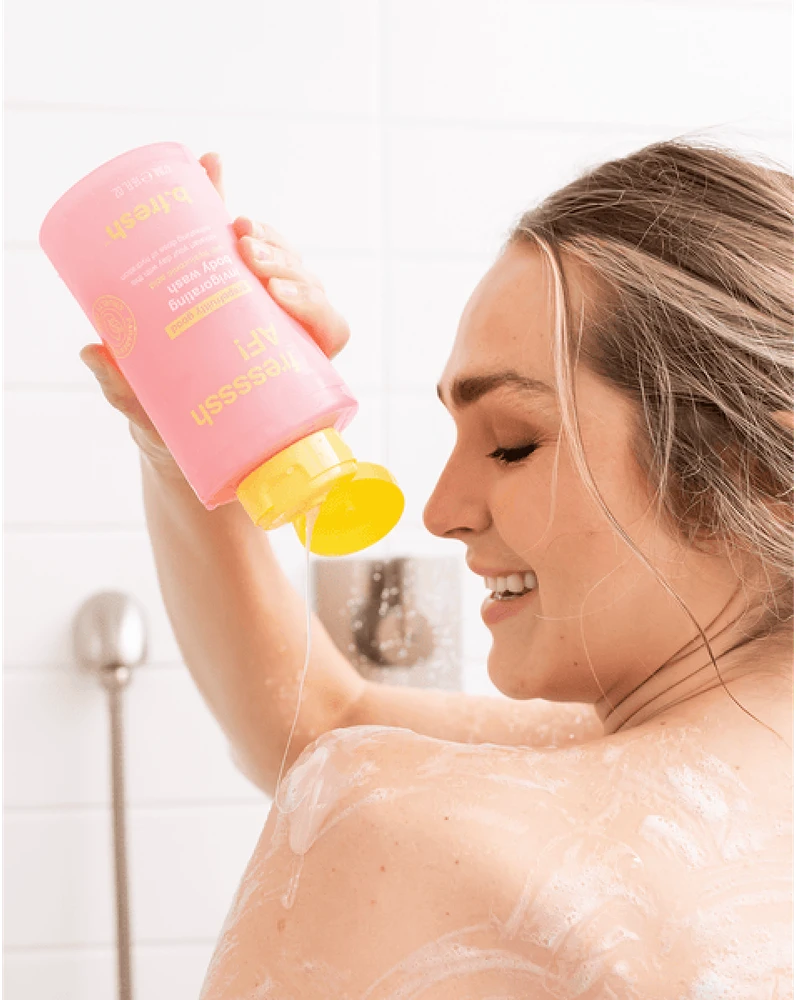 b.fresh fressssh AF! Kūno prausiklis drėkinamasis kūno prausiklis su hialurono rūgštimi, 473 ml