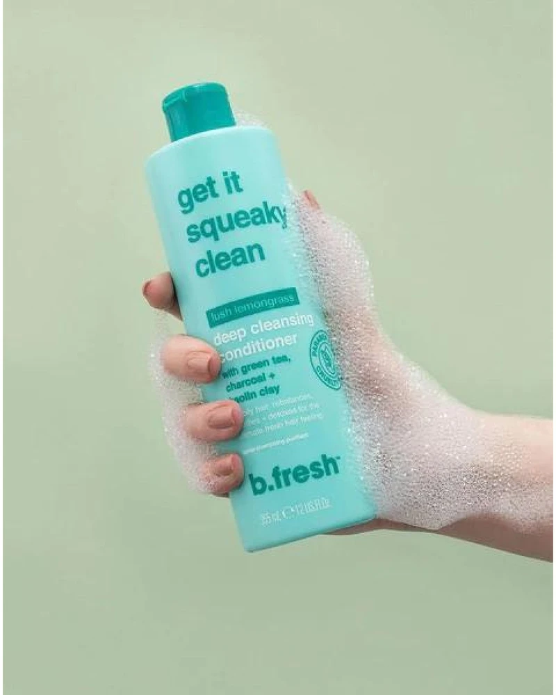 b.fresh Get It Squeeky Clean Deep Cleansing Conditioner Giliai valantis kondicionierius, 355 ml