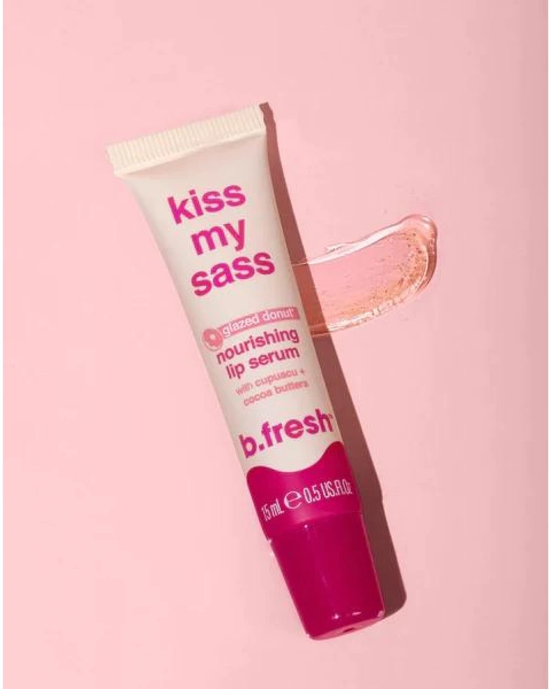 b.fresh Kiss My Sass maitininantis Lip Serum maitinamasis lūpų serumas, 15 ml