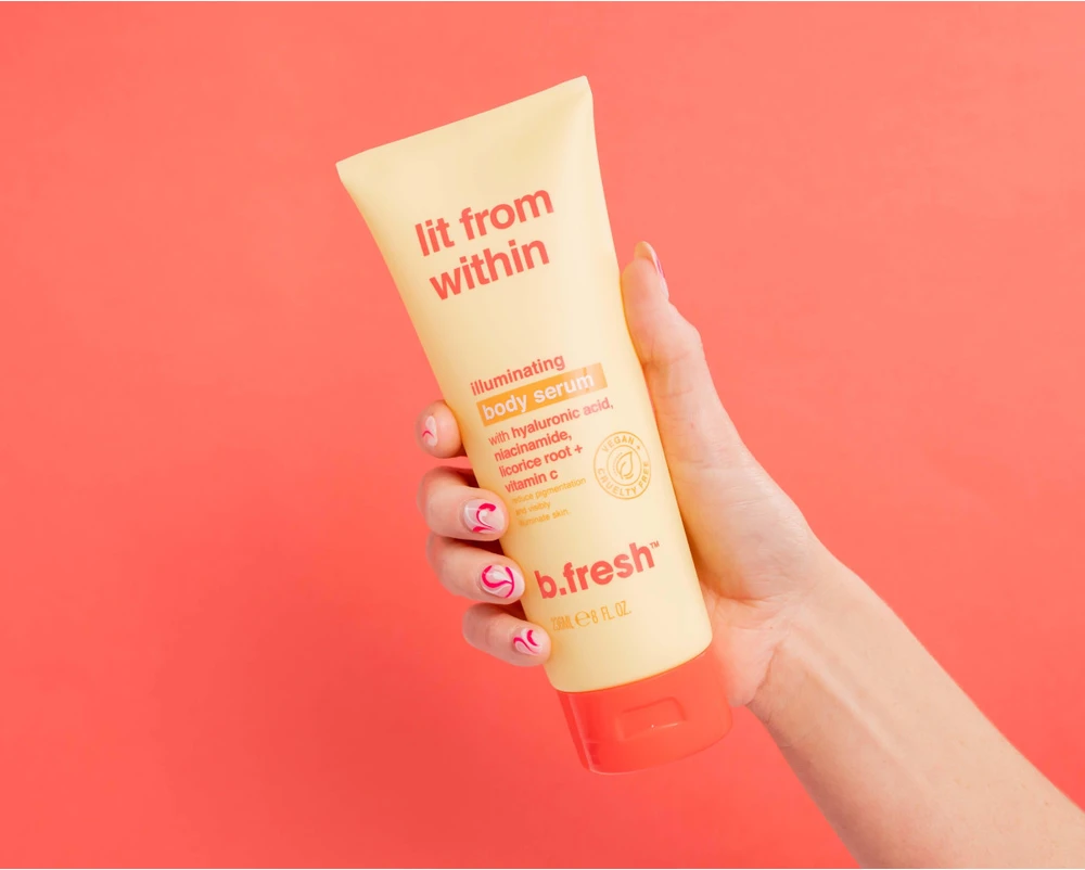 b.fresh Lit From Within Illuminating Body Serum Švytėjimo suteikiantis kūno serumas, 236 ml