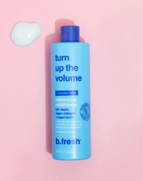 b.fresh Turn Up The Volume Volumizing Conditioner Apimties suteikiantis kondicionierius, 355 ml