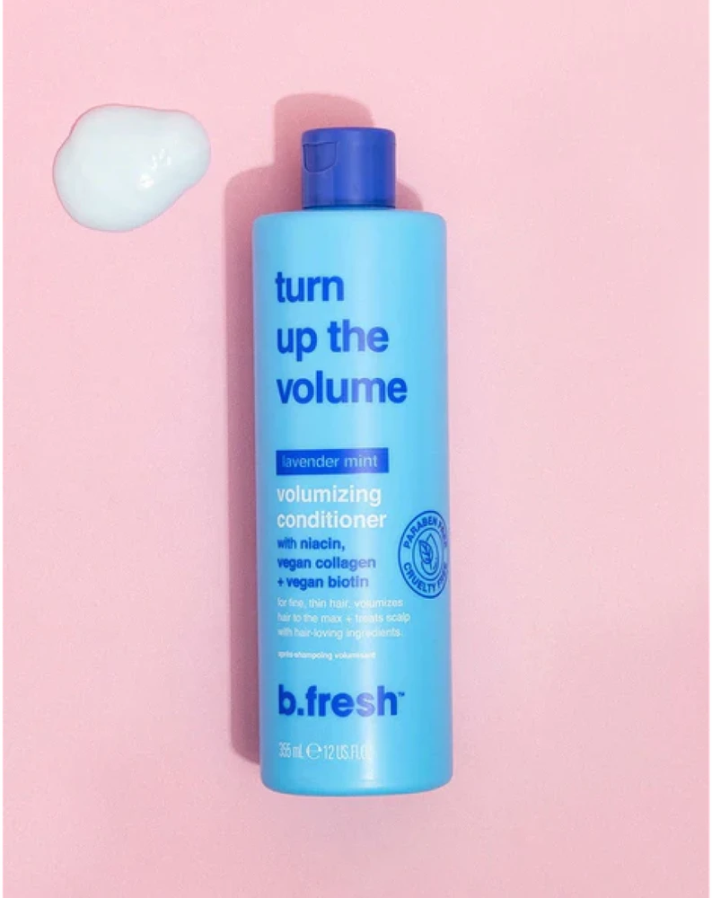 b.fresh Turn Up The Volume Volumizing Conditioner Apimties suteikiantis kondicionierius, 355 ml